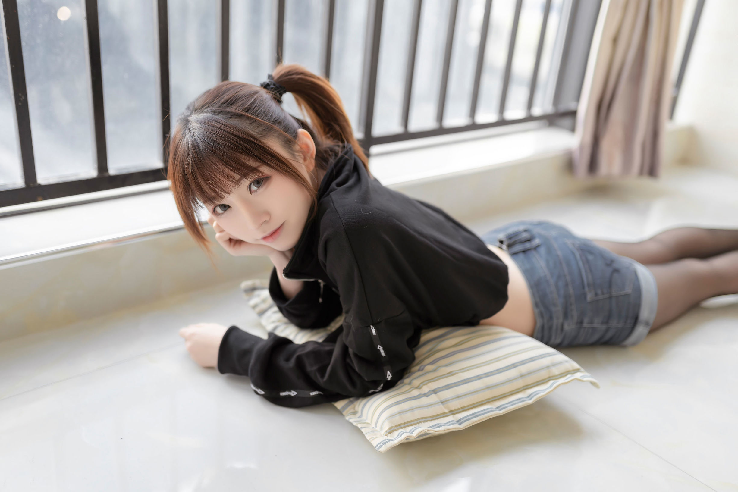 [网红COSER]动漫博主Kitaro_绮太郎单马尾女孩插图9